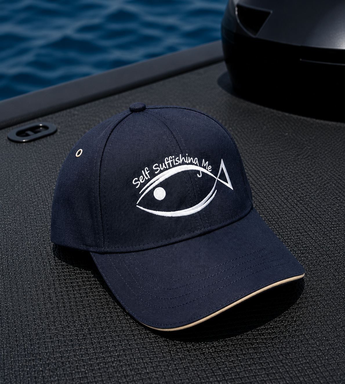 (NEW) Self Suffishing Me Fishing Cap