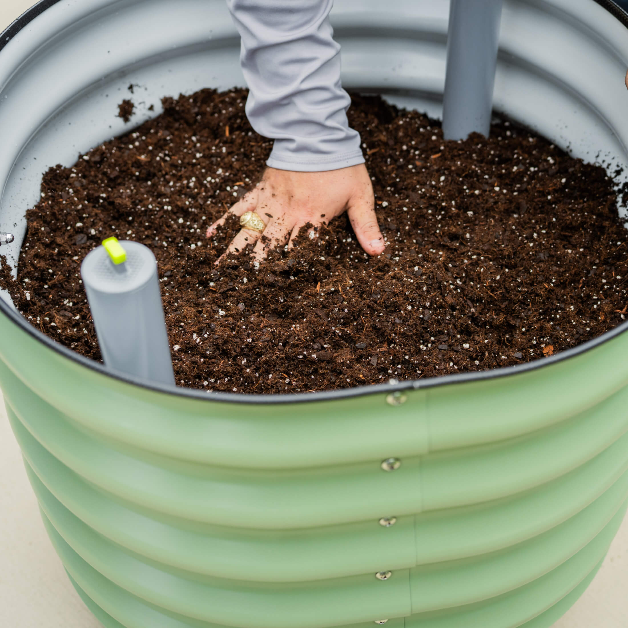 Self-Watering Rolling Citrus Tree Planter - 114 Liters