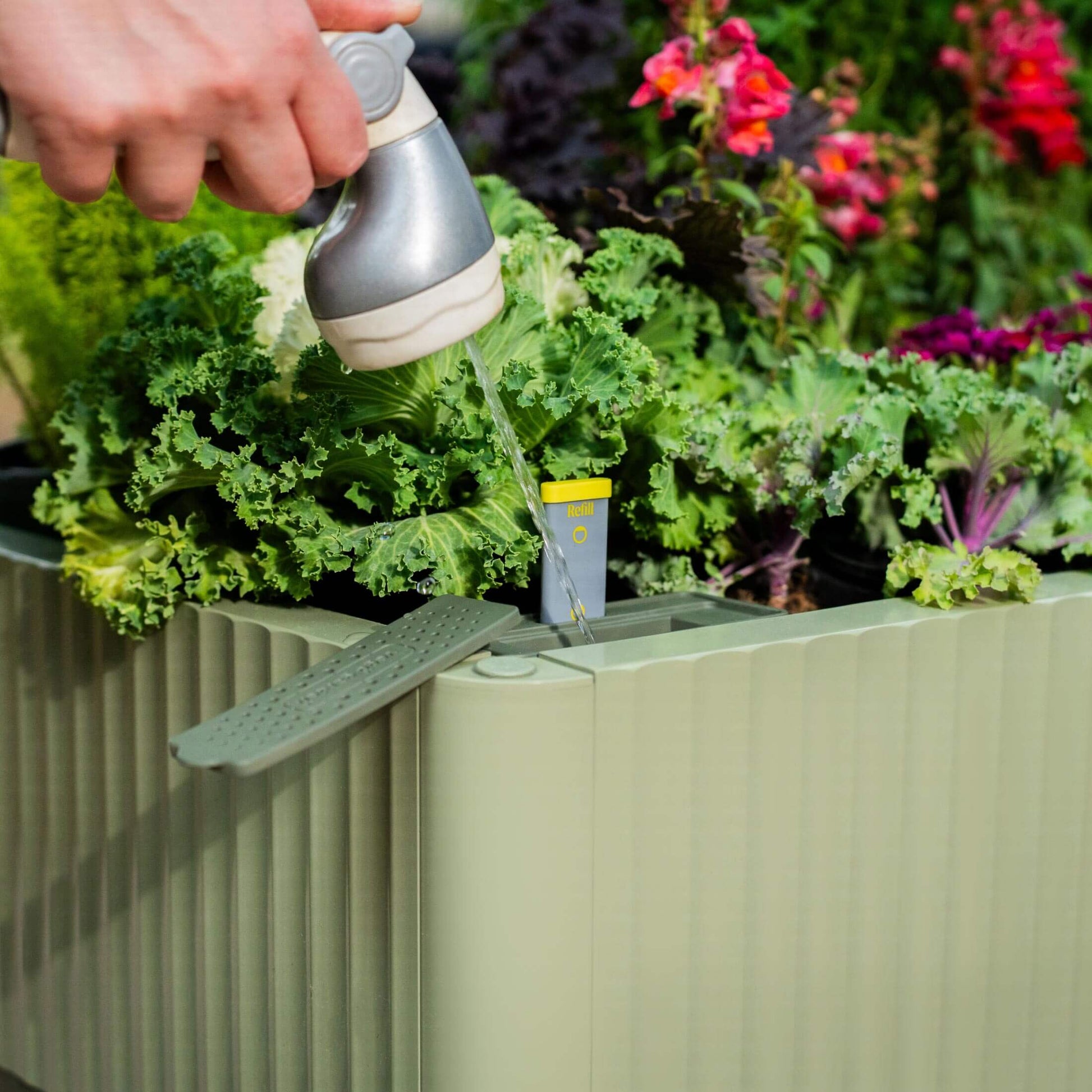The EZCube Planter 21" x 48" | Vego Garden