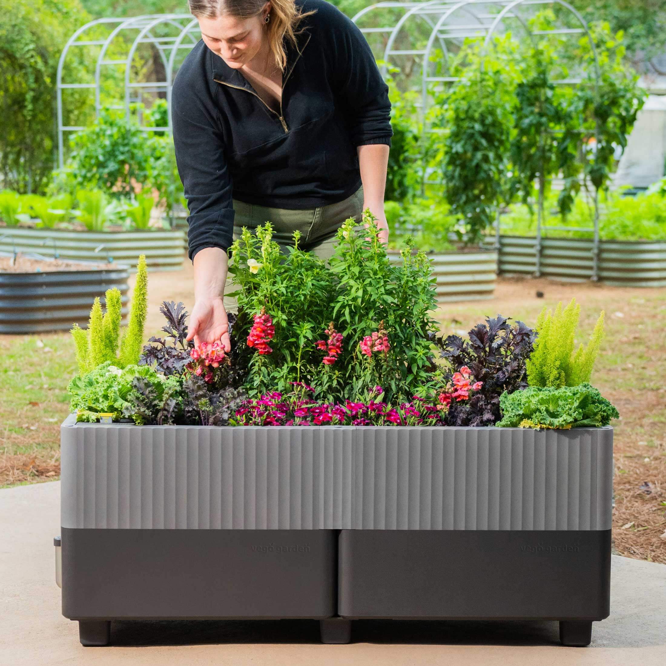 The EZCube Planter 21" x 48" | Vego Garden