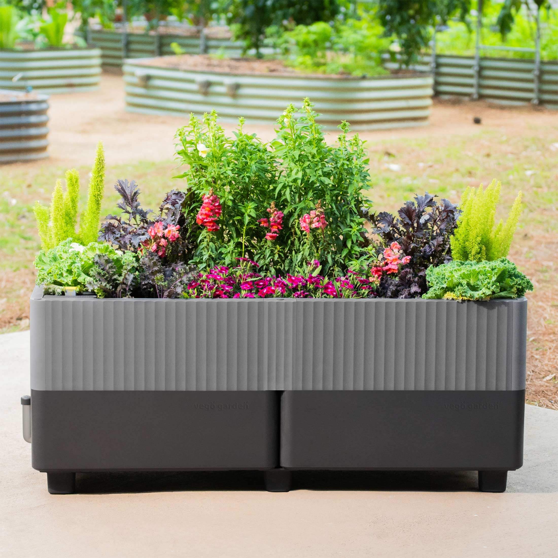 The EZCube Planter 21" x 48" | Vego Garden