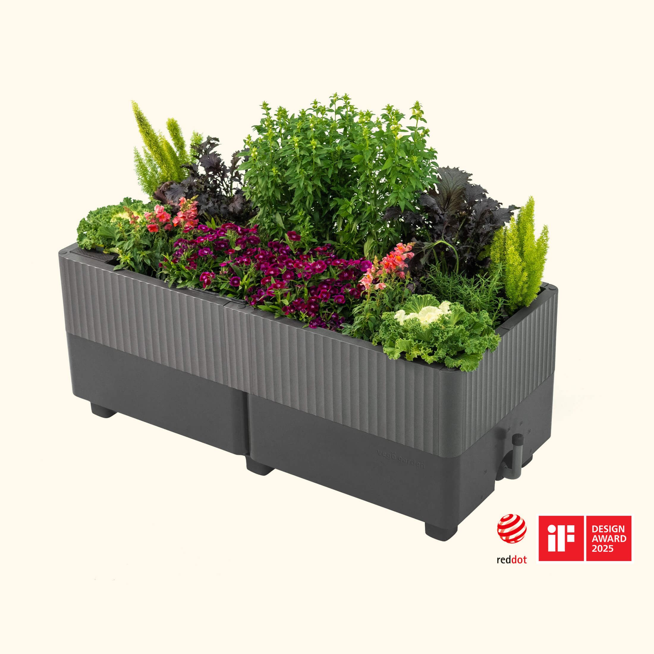 The EZCube Self-Watering Planter 53 cm x 122 cm