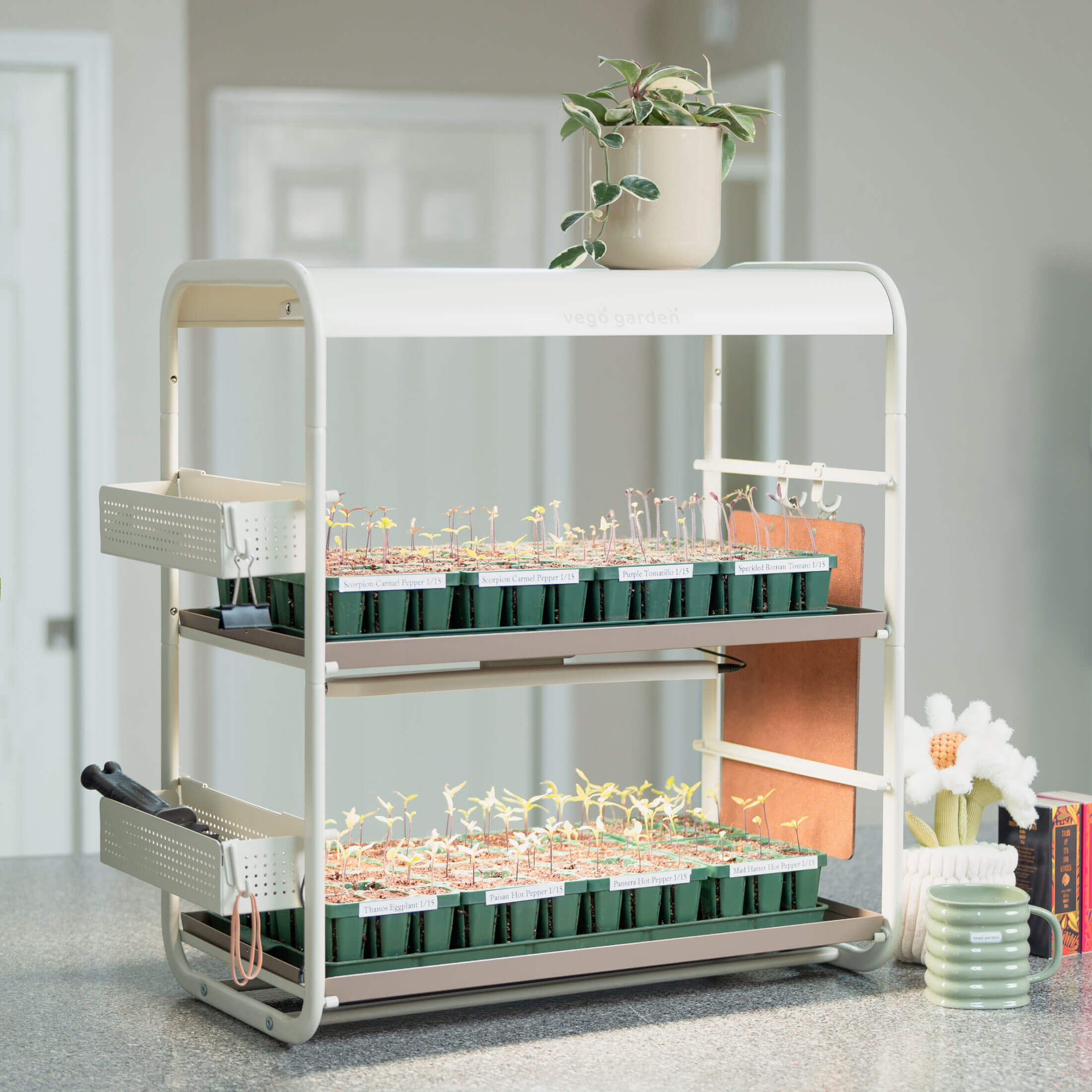 The Tabletop Grow Light Garden - 2 Tier | Vego Garden