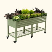 Elevated Garden Bed - V Series 61 cm x 183 cm Wheels Included